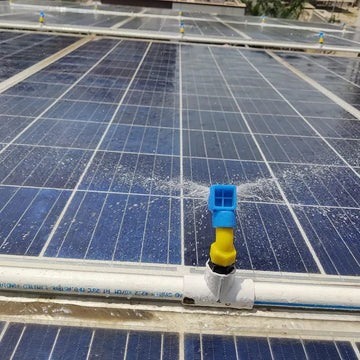 Pack Of 10 Solar Panel Cleaning Sprinkler Nozzle 1/2 inch Standard Size PVC Unique System for Cleaning and Washing Solar Panels